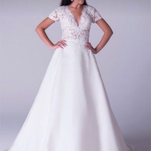 NWT Viola Chan ivory wedding dress